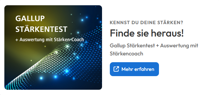 Gallup Stärkentest und Auswertung