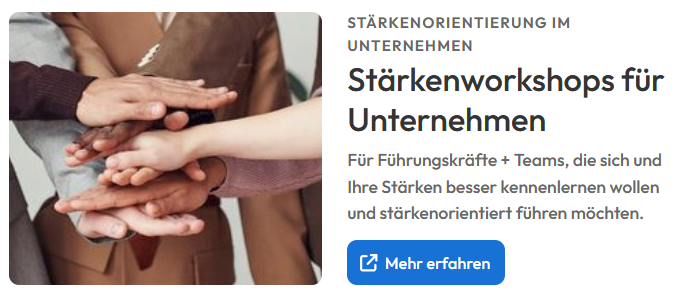 Stärkenorientiertes Arbeiten 